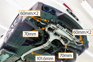 HKS SUPER TURBO MUFFLER FOR NISSAN GT-R R35 VR38DETT 31029-AN010