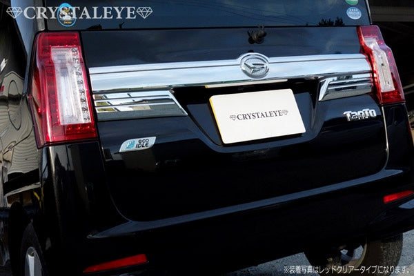 CRYSTAL EYE 3D HOLE FIBER FULL LED TAIL SMOKE FOR DAIHATSU TANTO CUSTOM LA600S LA610S ZENKI J136-SM