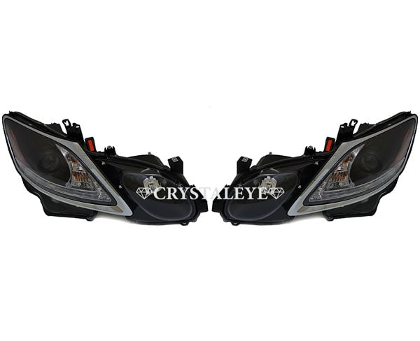 CRYSTAL EYE L-LINE POSITION BUILT-IN HEADLIGHT (BLACK) FOR LEXSUS LEXUS GS 19  S175BK