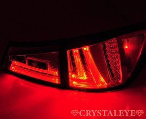CRYSTAL EYE FIBER LED TAIL V2 RED SMOKE TYPE FOR LEXSUS LEXUS IS ISF 20  S161RS