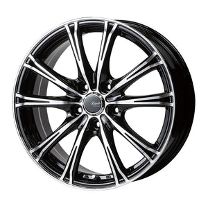 5ZIGEN LEGALESΑEX 14X4.5 +43 4-100 BLACK POLISH LX4454340BP