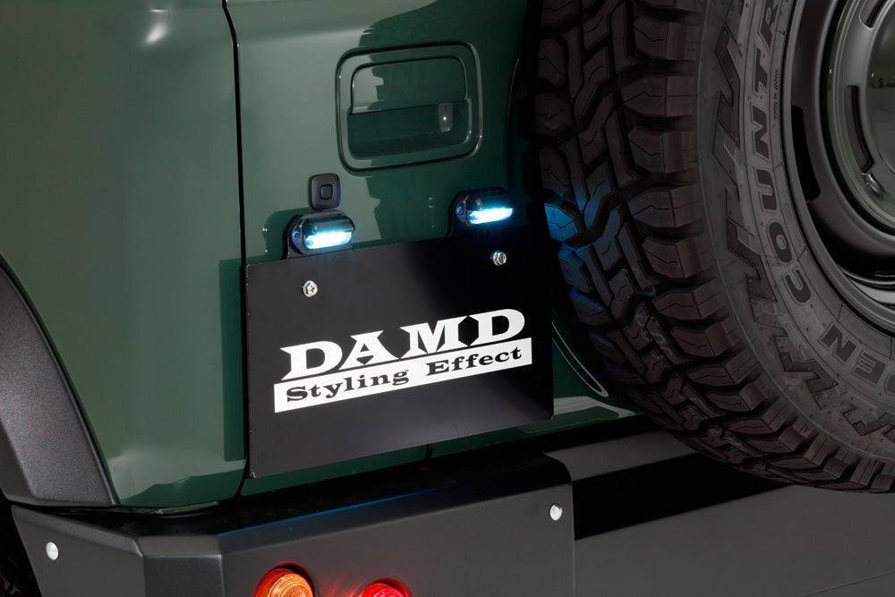 DAMD LICENSE PLATE RELOCATION KIT FOR LITTLE D BUMPER ONLY FOR SUZUKI JIMNY SIERRA JB74 DAMD-00139