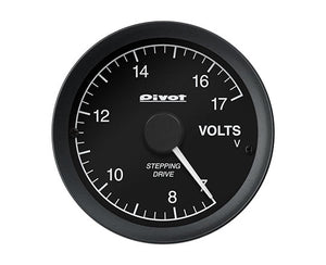 PIVOT LINK GAUGE-X VOLTAGE WHITE LIGHTING OBD TYPE FOR SUZUKI WAGONR MH95S R06D LOV