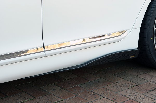 TOP SECRET G-FORCE SIDE DIFFUSER CARBON FOR LEXUS LS460 TOP-SECRET-00589