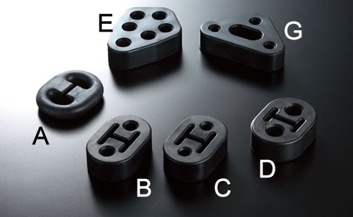 JURAN MUFFLER RING BUSH G TYPE 1 PC 361929