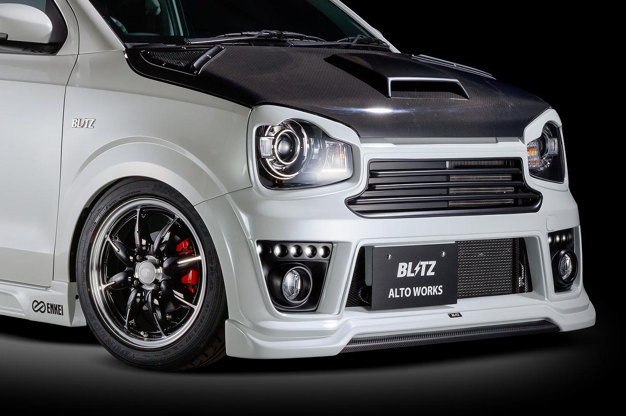 BLITZ MIRACLE CAMBER ADJUSTER FRONT 2WD FOR SUZUKI ALTO WORKS HA36S R06A TURBO 92000