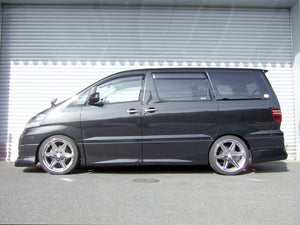 RS-R BASIC-I COILOVER SUSPENSION RECOMMENDED SPRING RATE FOR TOYOTA ALPHARD MNH10W BAIT840M