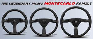 MOMO MONTE CARLO 320MM STEERING WHEEL M-4