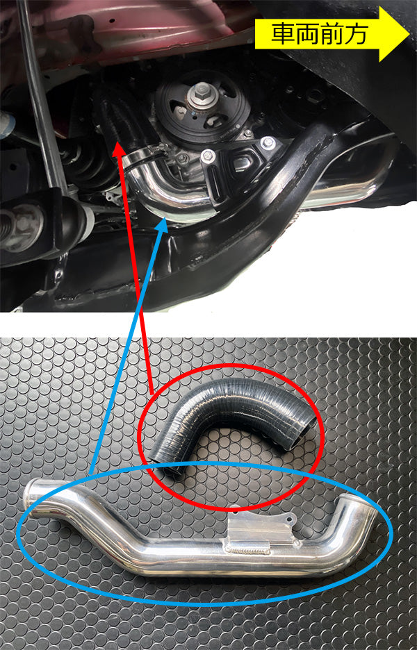 HKS PIPING KIT FOR TOYOTA GR YARIS 4BA-GXPA16 G16E-GTS 13002-AT001