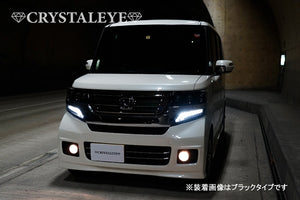 CRYSTAL EYE 3-EYE FULL LED HEADLIGHTS WITH SEQUENTIAL TURN SIGNALS, CHROME FOR HONDA N-BOX CUSTOM JF1 JF2 U017-CR