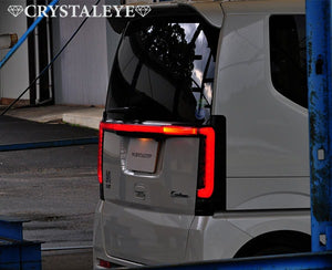 CRYSTAL EYE FIBER LED TAIL & FIBER LED GARNISH FOR HONDA N-BOX CUSTOM JF1 JF2 U009RC