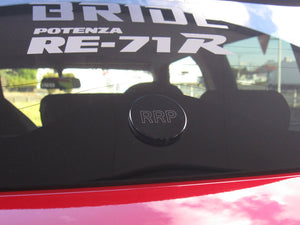 R'S RACING SERVICE REAR WIPER ALUMINUM COVER (BLACK) FOR SUZUKI SWIFT SPORTS ZC33S ZC13S  B33-209BB