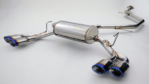 GANADOR MUFFLER WITH CENTER PIPE FOR TOYOTA COROLLA SPORT 6AA-ZWE213H 6AA-ZWE211H 3BA-NRE210H 2ZR-1NM 8NRT PAE-085ST