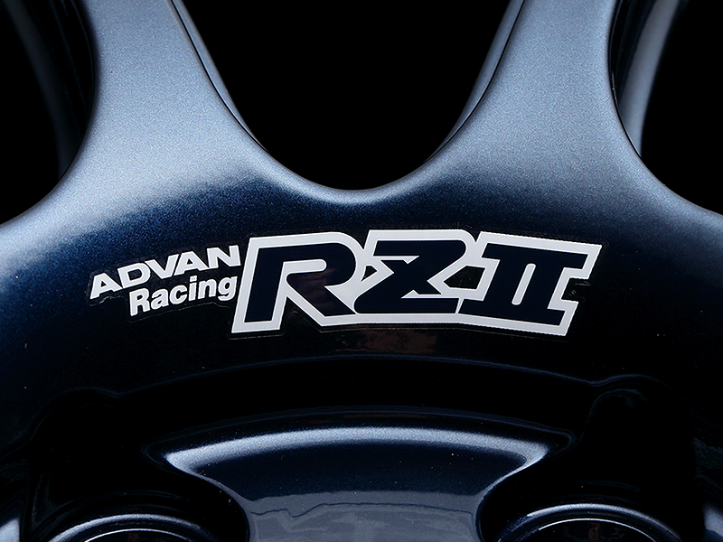 YOKOHAMA ADVAN RACING RZII NUT HOLE STICKER V1964