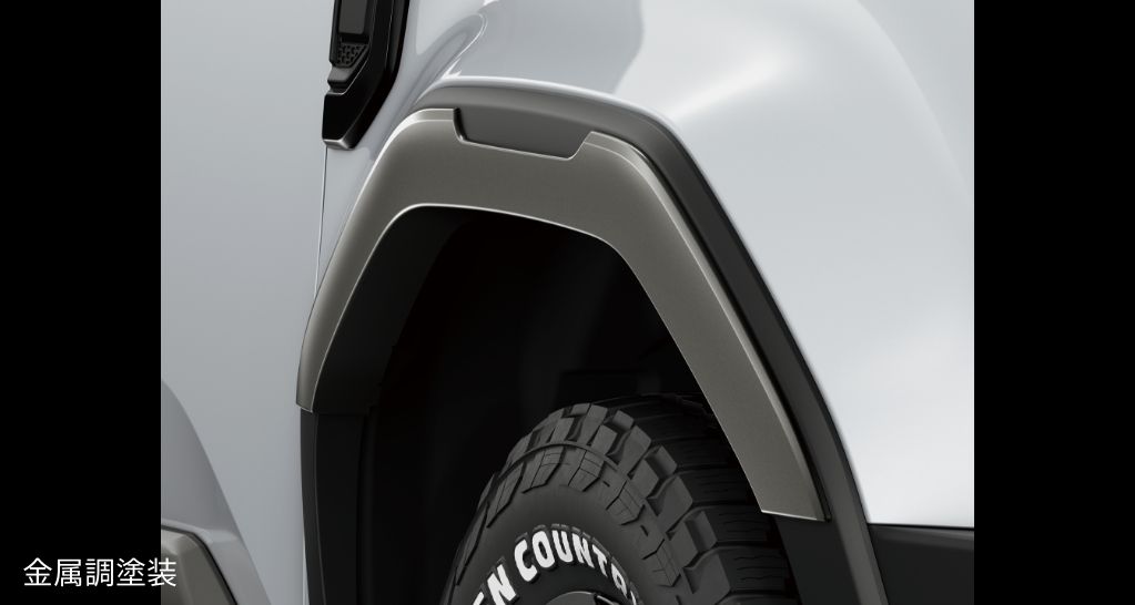 MODELLISTA OVER FENDER BLACK FOR TOYOTA LAND CRUISER 250 MSD15-60004-C0