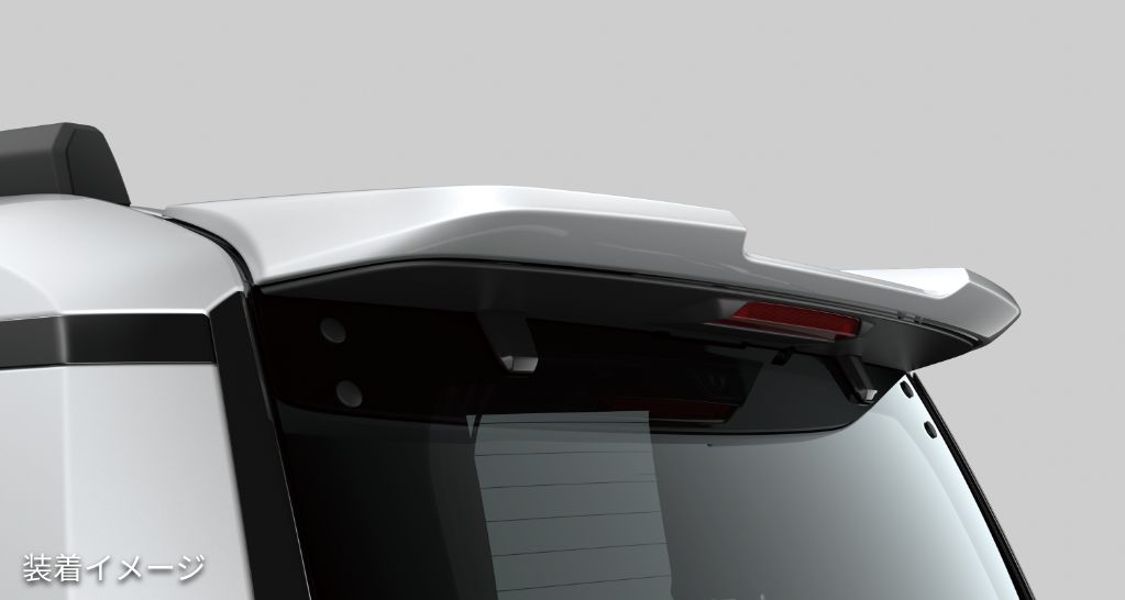 MODELLISTA REAR SPOILER BLACK FOR TOYOTA LAND CRUISER 250 MSD42-60003-C0