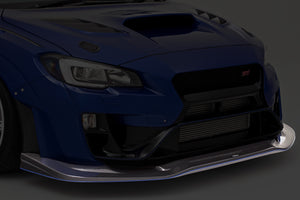VARIS WIDE BODY KIT FRONT LIP FOR WIDE BODY KIT FRP FOR SUBARU IMPREZA VAB WRX STI S4 VASU-218F