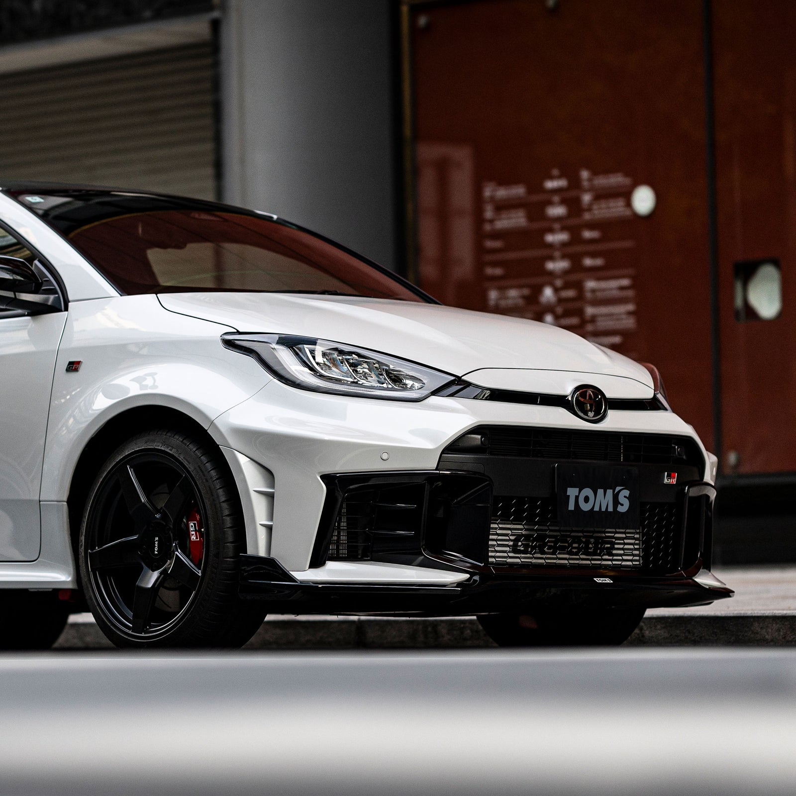 TOMS STYLING PARTS SET (3PCS) BLACK 202 FOR TOYOTA GR YARIS GXPA16 KOUKI 50000-TPA18-B