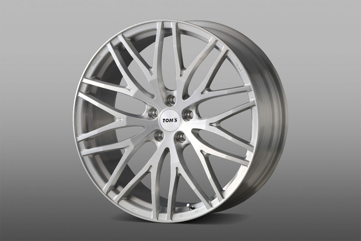 TOMS ALUMINUM WHEEL TWF02 21X8.5 +40 5H 114.3 BRUSHED FOR  42610-TF203-BR