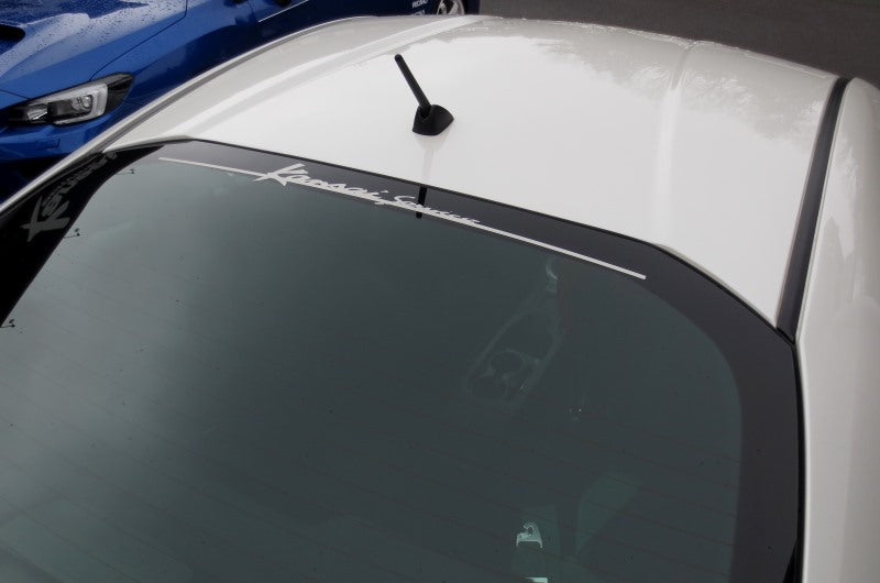 KANSAI SERVICE REAR WINDOW STICKER SILVER ST-15-4