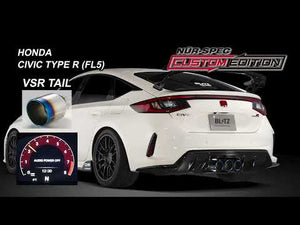 BLITZ NUR-SPEC CUSTOM EDITION EXHAUST SYSTEM VSR FOR HONDA CIVIC TYPE R FL5 63206V