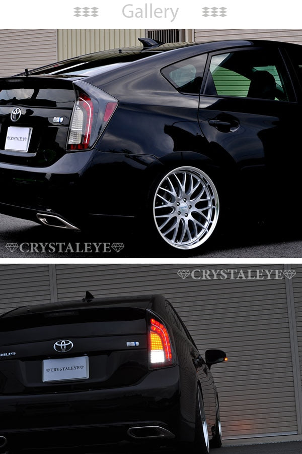 CRYSTAL EYE FULL LED TAIL LAMP FOR TOYOTA PRIUS G TYPE ZVW30 30  T005BK