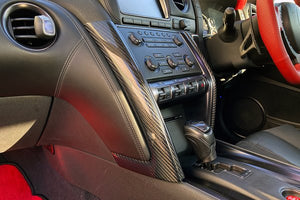 TOP SECRET DASH PANEL WET CARBON FOR NISSAN GT-R R35 TOP-SECRET-00140