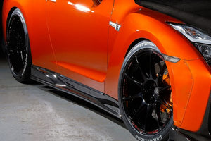 TOP SECRET SIDE DIFFUSER VER.2 FRP FOR NISSAN GT-R R35 TOP-SECRET-00089
