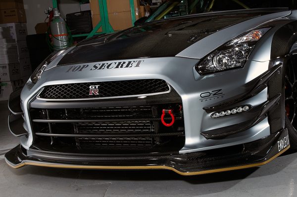 TOP SECRET FULL BUMPER KIT VER.2 FOR NISSAN GT-R R35 TOP-SECRET-00093