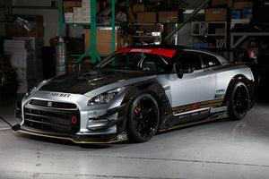 TOP SECRET RC UPPER CANARD FOR NISSAN GT-R R35 TOP-SECRET-00101