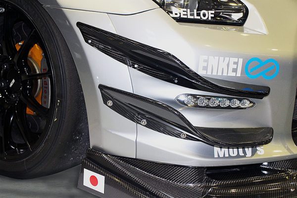 TOP SECRET RC UPPER CANARD FOR NISSAN GT-R R35 TOP-SECRET-00101