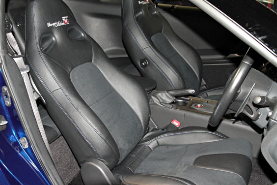 GARAGE ACTIVE ORIGINAL SEAT COVER BLACK BLACK FOR NISSAN GT-R R35 GARAGE-ACTIVE-00020