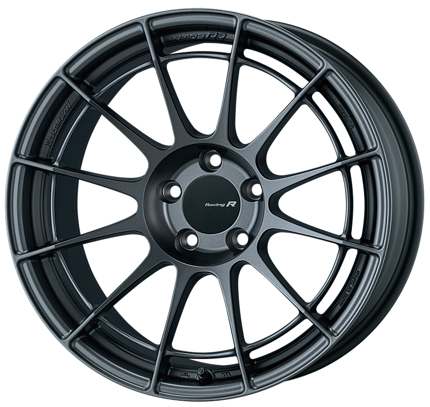 ENKEI RACING REVOLUTION NT03RR 17X9J 114.3X5 12 MATTE DARK GUNMETALLIC ENKEI-00151
