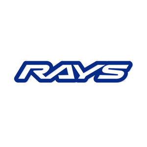 RAYS NO.17 RAYS LOGO STICKER (CUT-OUT LETTER TYPE) 250MM - BLUE 74040200001BL