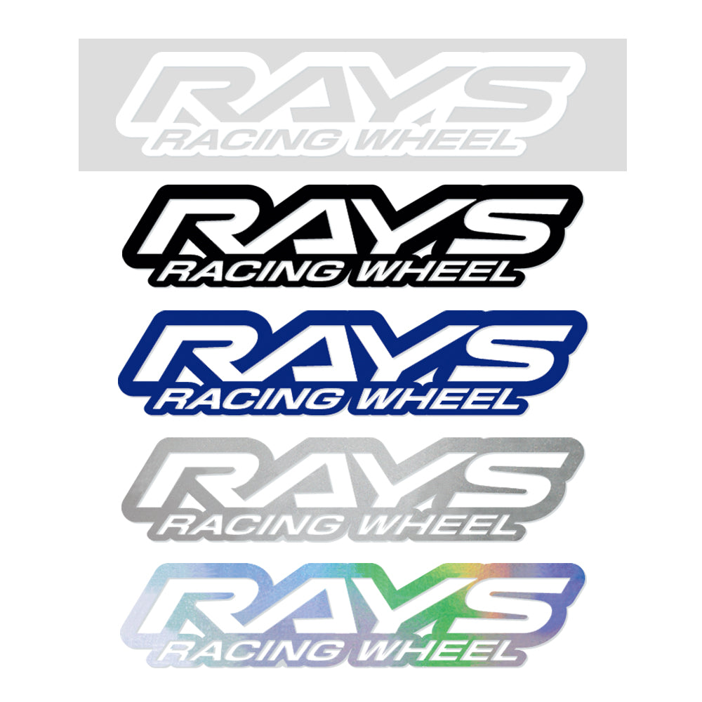 RAYS NO.20 RAYS RACING WHEEL LOGO STICKER 250MM - HOLOGRAM 74040200009HG