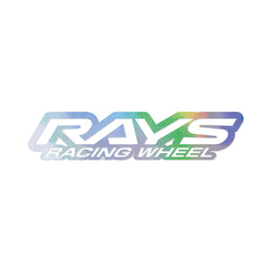RAYS NO.20 RAYS RACING WHEEL LOGO STICKER 250MM - HOLOGRAM 74040200009HG