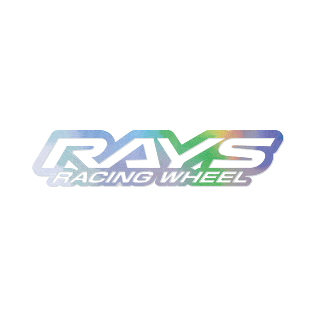 RAYS NO.22 RAYS RACING WHEEL LOGO STICKER 140MM - HOLOGRAM 74040200012HG