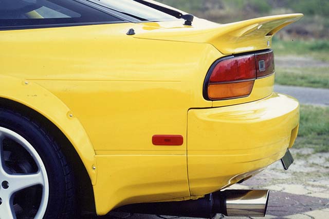 FUJIMURA AUTO REAR SPOILER FRP BLACK GEL FOR NISSAN 180SX (R(P)S13) FUJIMURA-AUTO-00001