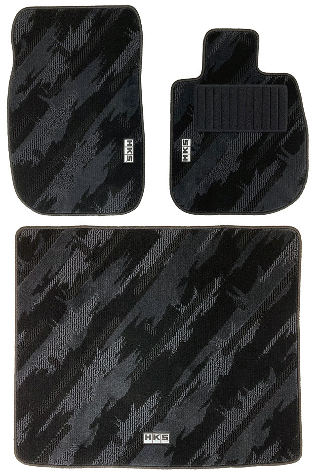 HKS FLOOR AND LUGGAGE MATS OCT RHD SET OF 3 FOR TOYOTA GR SUPRA DB42 53001-AT017