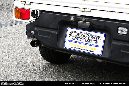 WIRUS WIN COMPACT MUFFLER RACING TYPE FOR SUBARU SAMBAR TRUCK V