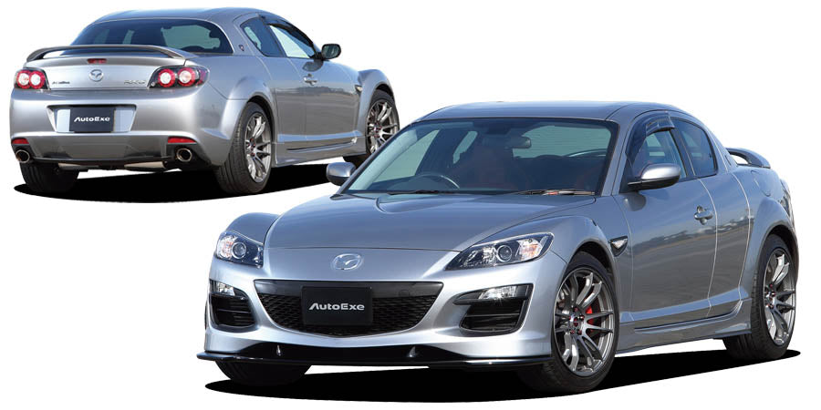 AUTO EXE FRONT UNDER SPOILER STYLING KIT SE-05 FOR MAZDA RX-8 SE3P-300001~ TYPE RS SPIRIT R MT MSE2100