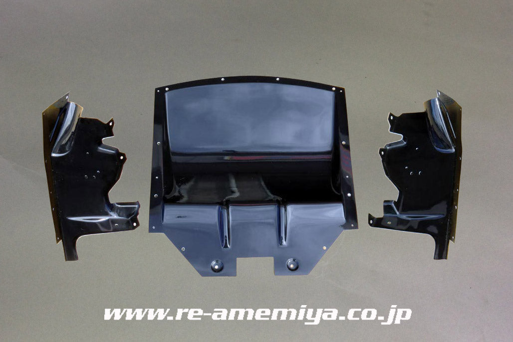 RE-AMEMIYA FRONT UNDER SWEEEP CENTER&SIDE SET FOR MAZDA RX-8 D0-088030-064