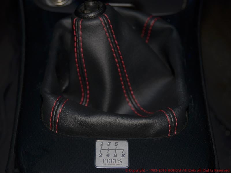 FEEL'S HONDA TWINCAM SHIFT PATTERN PLATE 6MT FEELS-00968