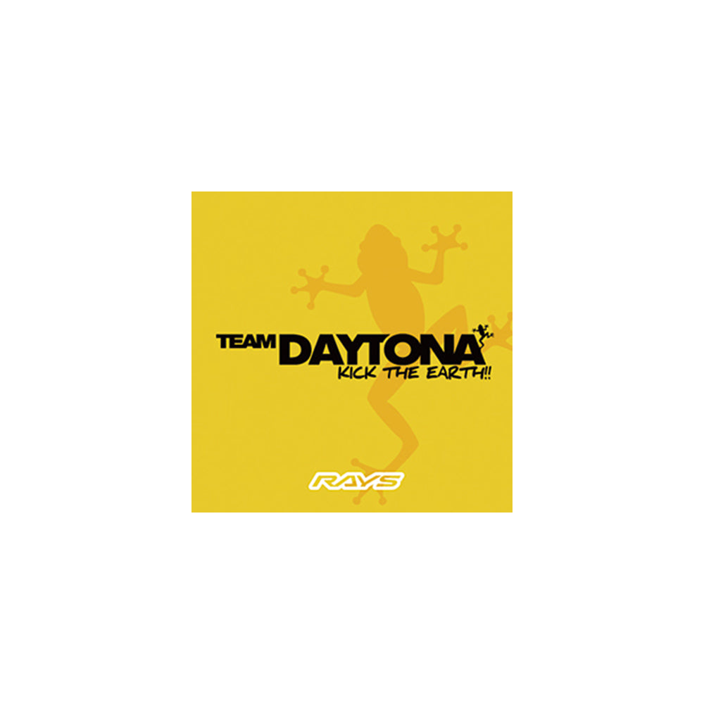 RAYS No.33 STICKER TEAM DAYTONA 100x100mm FOR  7404022000033