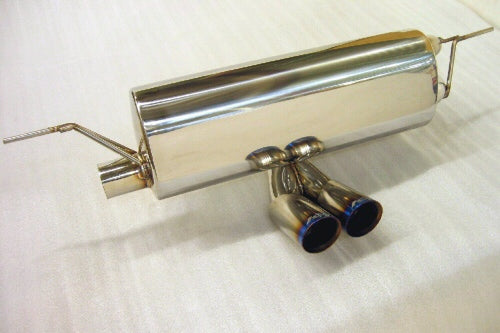 KREISSIEG CAT-BACK F1 SOUND VALVETRONIC EXHAUST SYSTEM TITANIUM FLOATING CURL TAIL SANDBLASTED KSG LOGO MARK FOR LOTUS EXIGE LTEX-03-TITANIUM