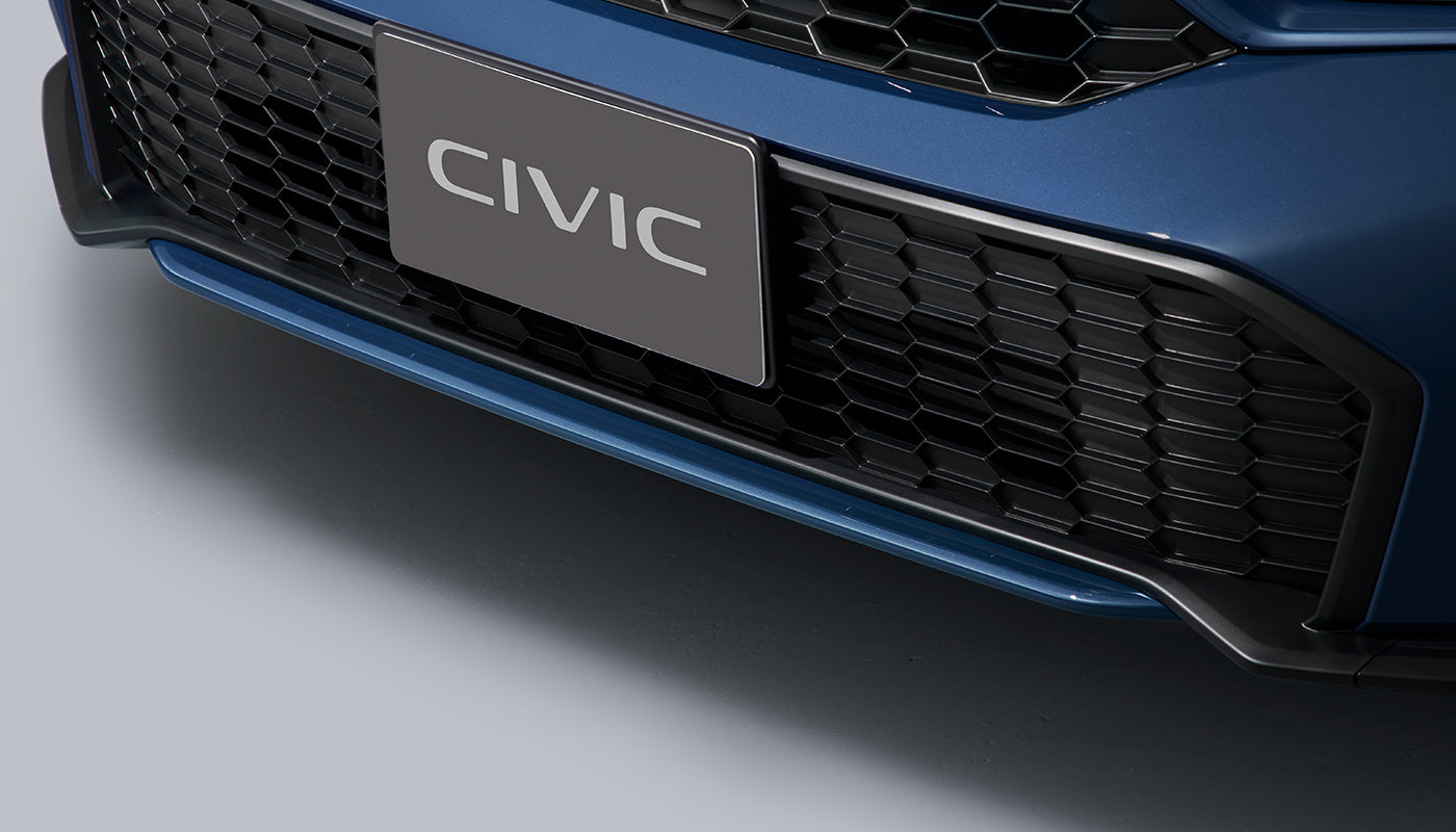 HONDA LOWER GRILL GARNISH SEABED BLUE PEARL FOR HONDA CIVIC FL1 FL4  08F23-T43-0P0
