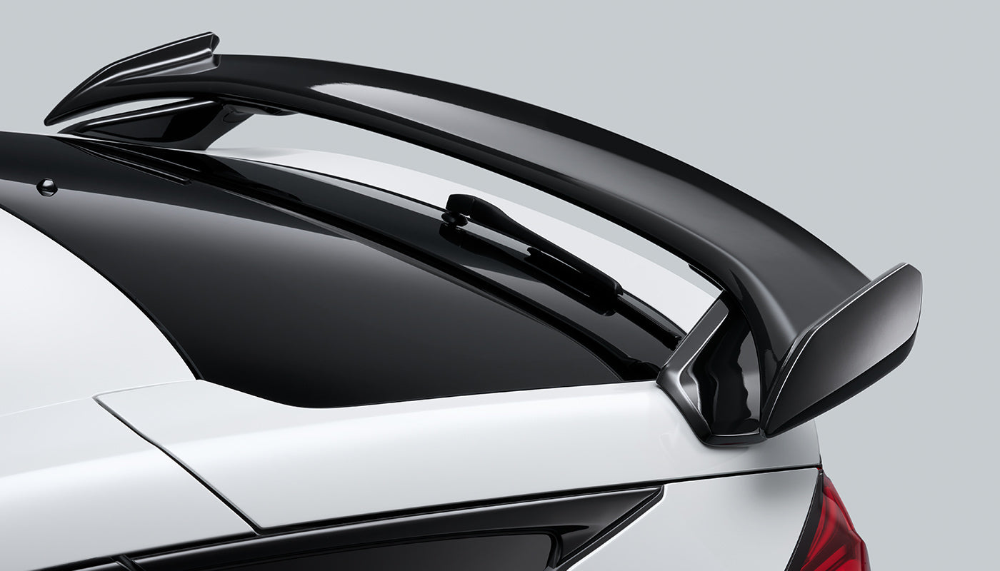 HONDA TAILGATE SPOILER BERLINA BLACK WING TYPE FOR HONDA CIVIC FL1