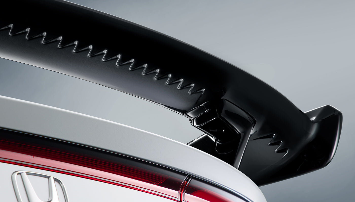 HONDA TAILGATE SPOILER BERLINA BLACK WING TYPE FOR HONDA CIVIC FL1 FL4  08F02-T43-000B