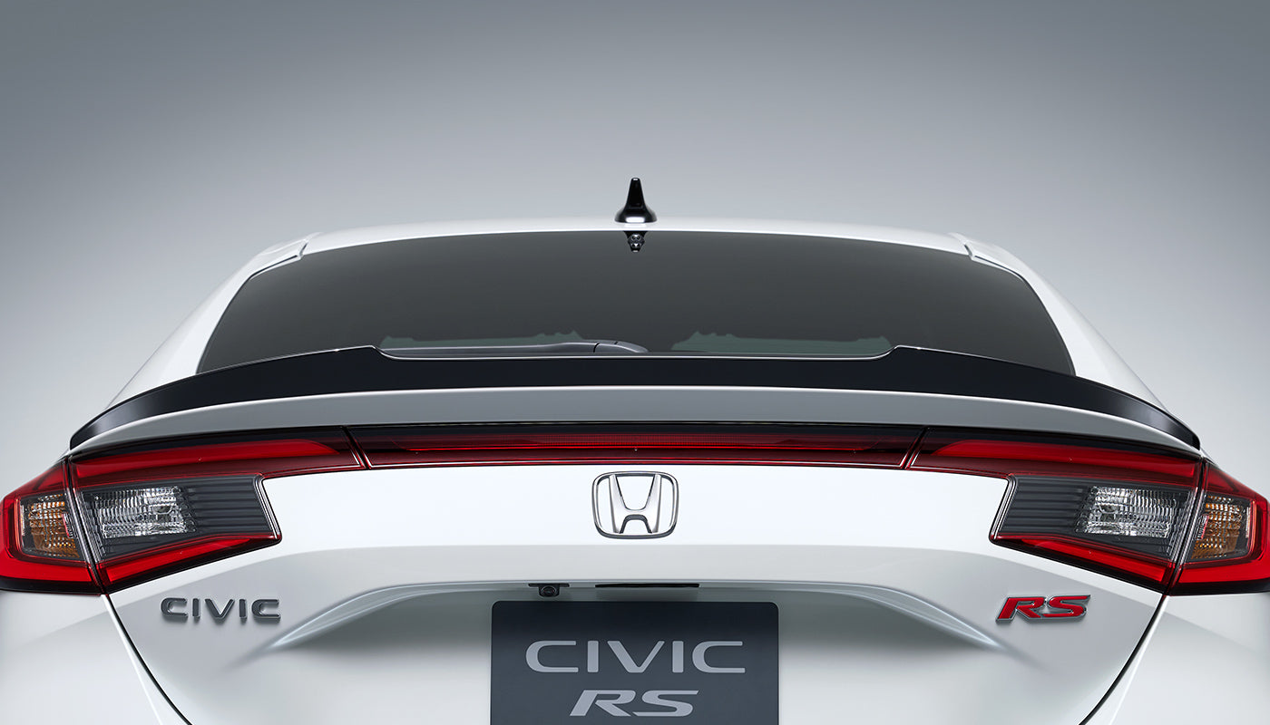 HONDA TAILGATE SPOILER BERLINA BLACK DUCKTAIL TYPE FOR HONDA CIVIC