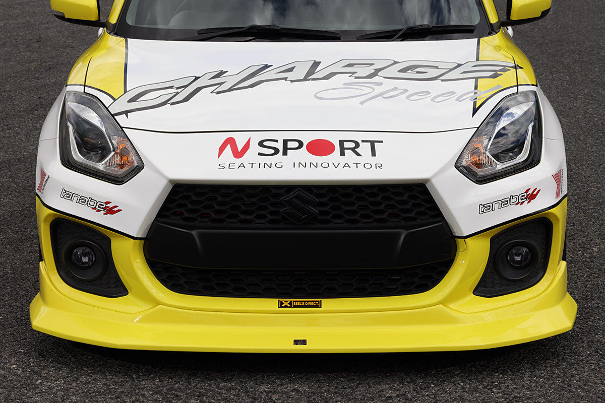 CHARGE SPEED FRONT HALF SPOILER FRP FOR SUZUKI SWIFT SPORT ZC33S TECHNICA TRIBUTE CHARGESPEED-00053